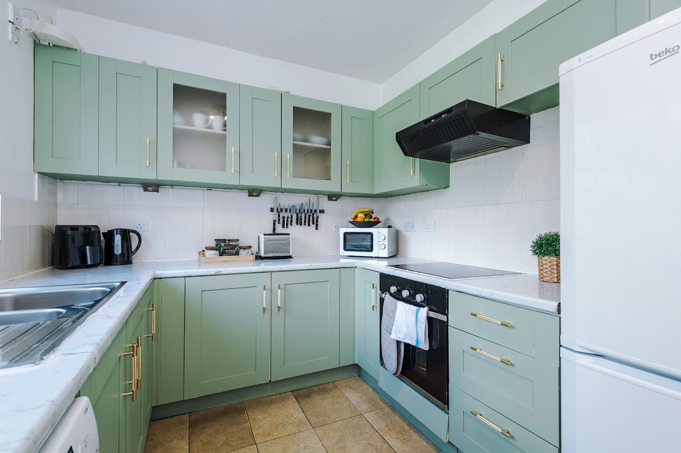 The kitchen in the York house we manage for its owner